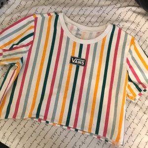 Vans cropped tee